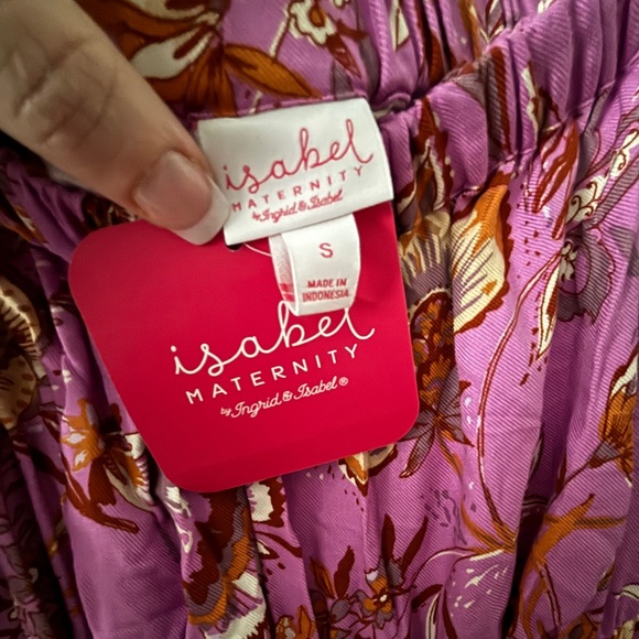 Isabel Maternity NWT Off Shoulder Maxi Dress
Elbow Sleeve Maternity Small - Picture 3 of 3